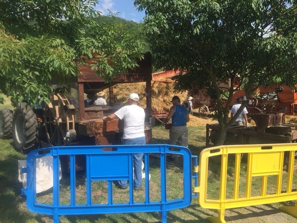 Trebbiatura tradizionale